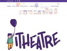 Tablet Screenshot of itheatre.org